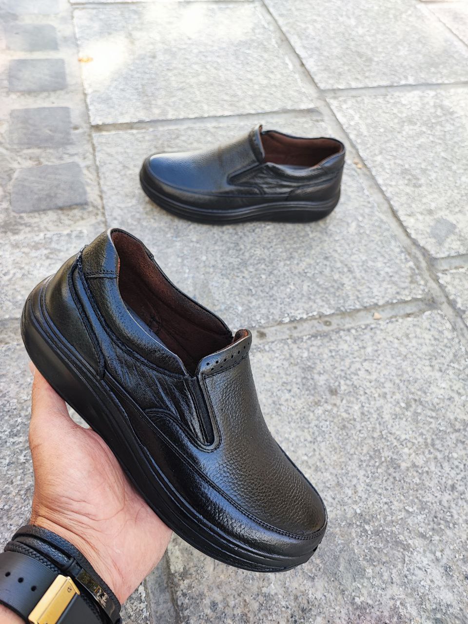 کفش پرفکت طبی تمام چرم طبیعی کد 2149