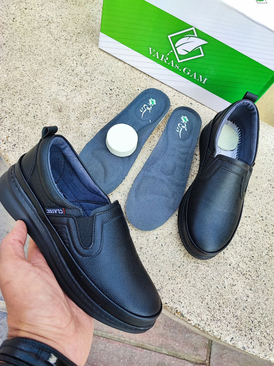 کفش طبی مخصوص پا درد و خارپاشنه کد 3070