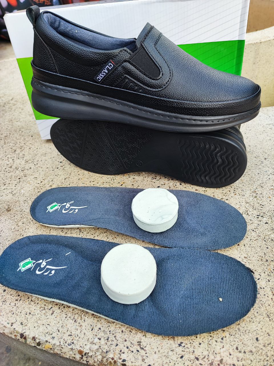 کفش طبی مخصوص پا درد و خارپاشنه کد 3070