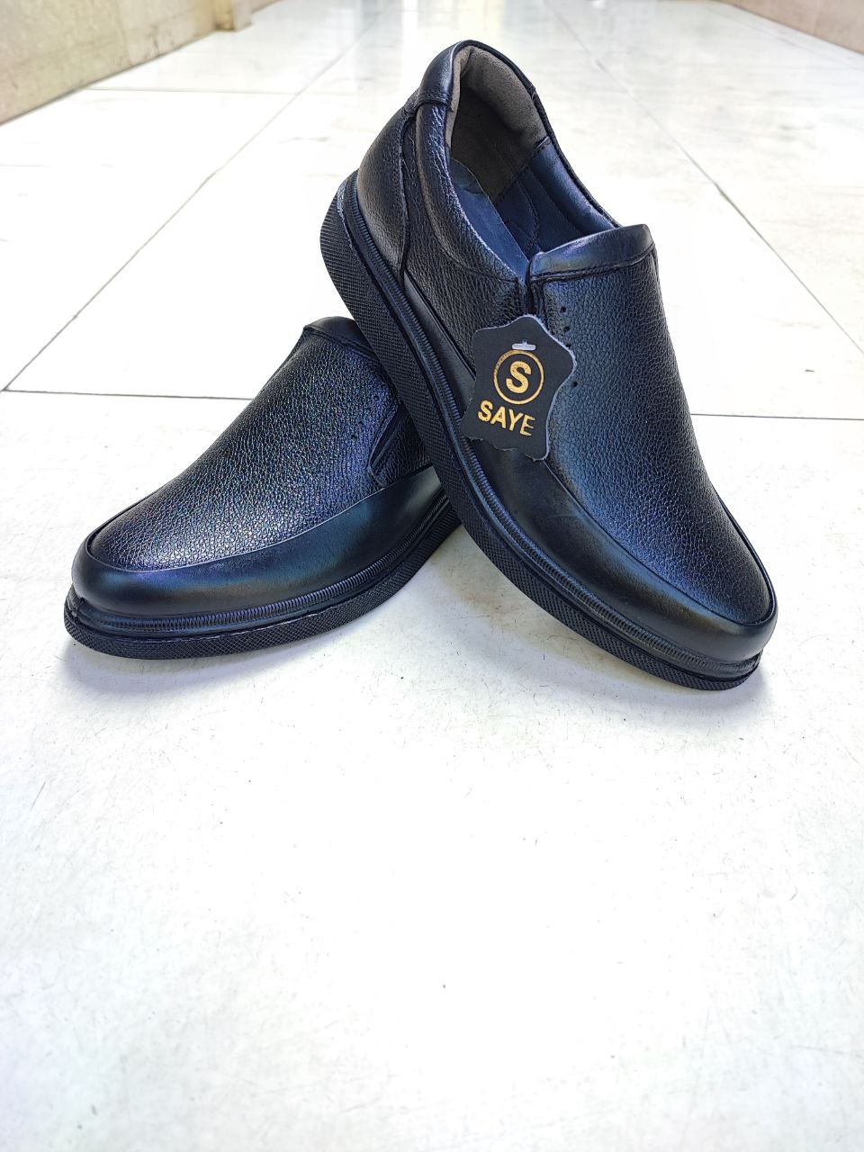 کفش طبی پرسنلی تمام چرم طبیعی کد 2153