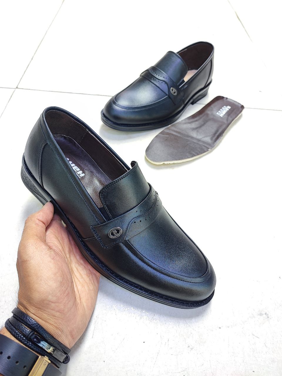 کالج مجلسی تمام چرم طبیعی کد 2154