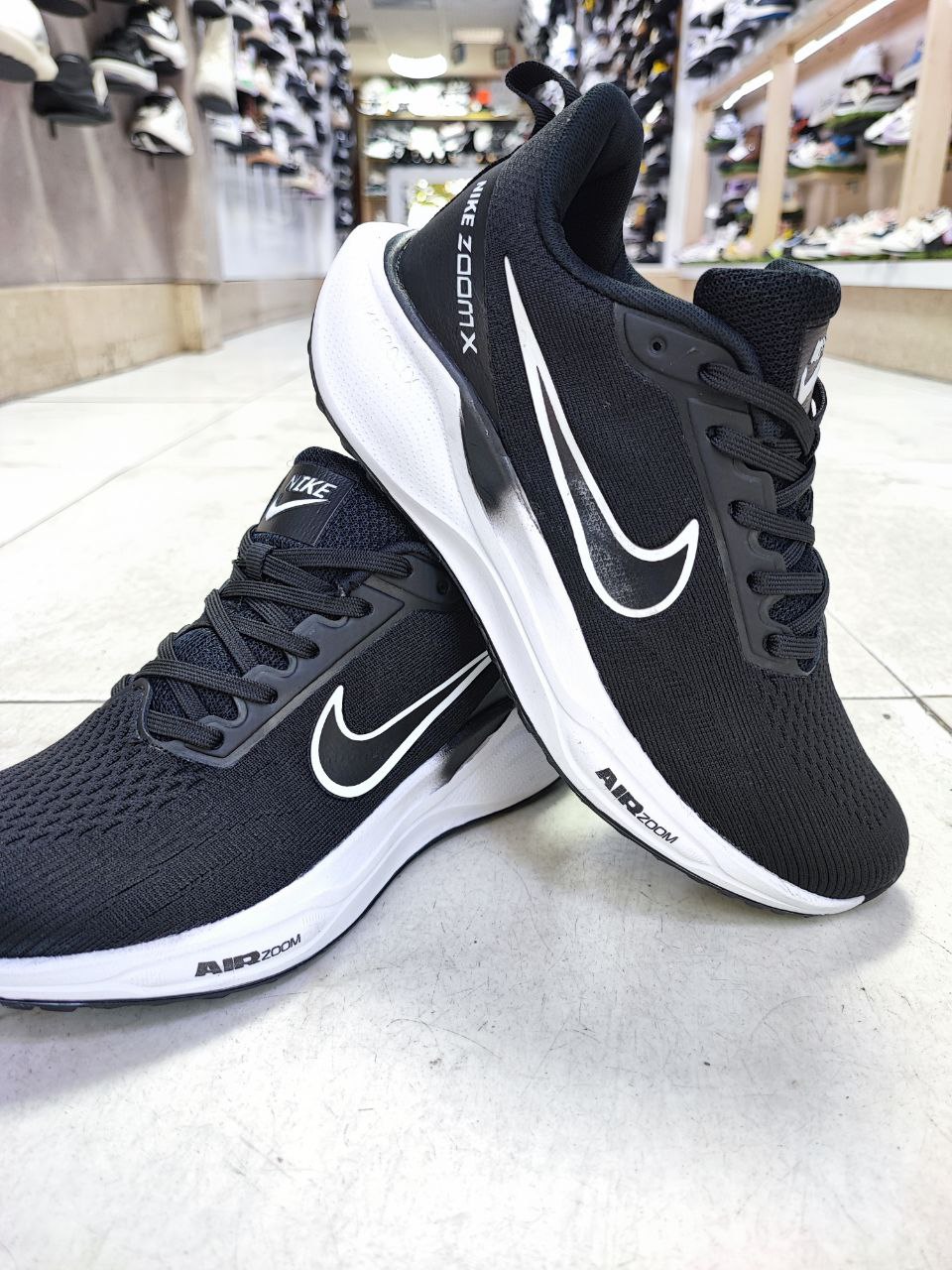 کفش نایک زوم رانینگ ست زنانه و مردانه کد 2157