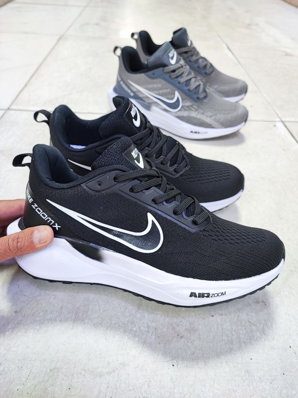 کفش نایک زوم رانینگ ست زنانه و مردانه کد 2157