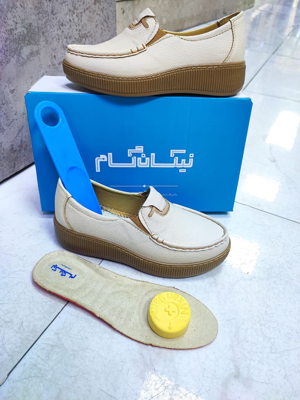 کفش زنانه 100درصد طبی نیکان گام اصل کد 3080 
