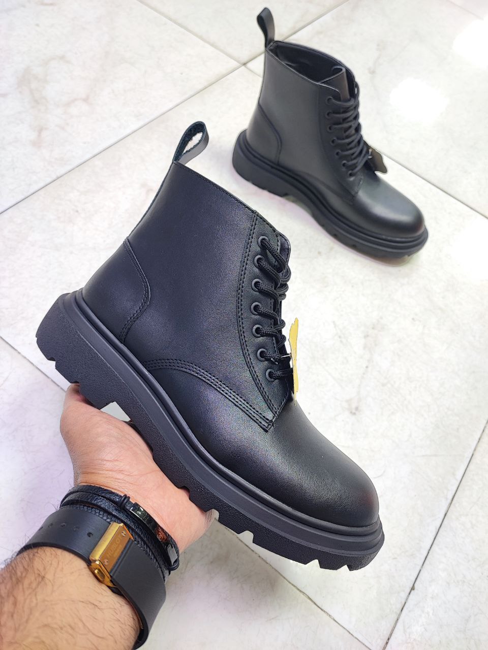 نیم بوت مردانه برشکا کد 2190 