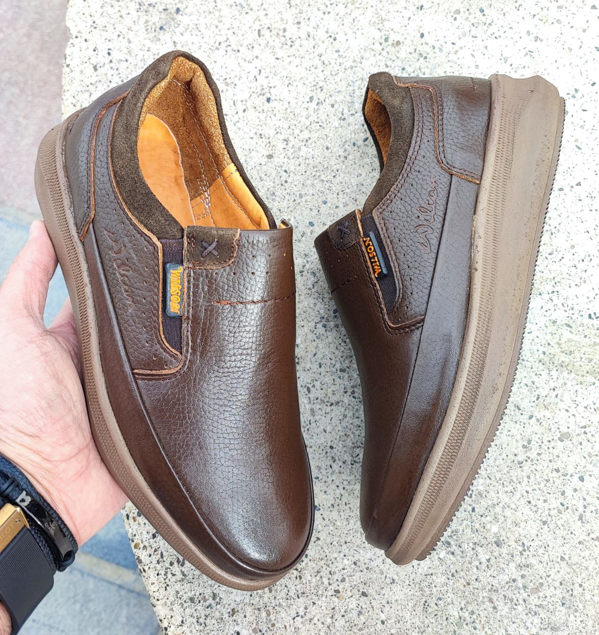 چرم طبیعی مردانه مدل ارژنگ کد 2215 
