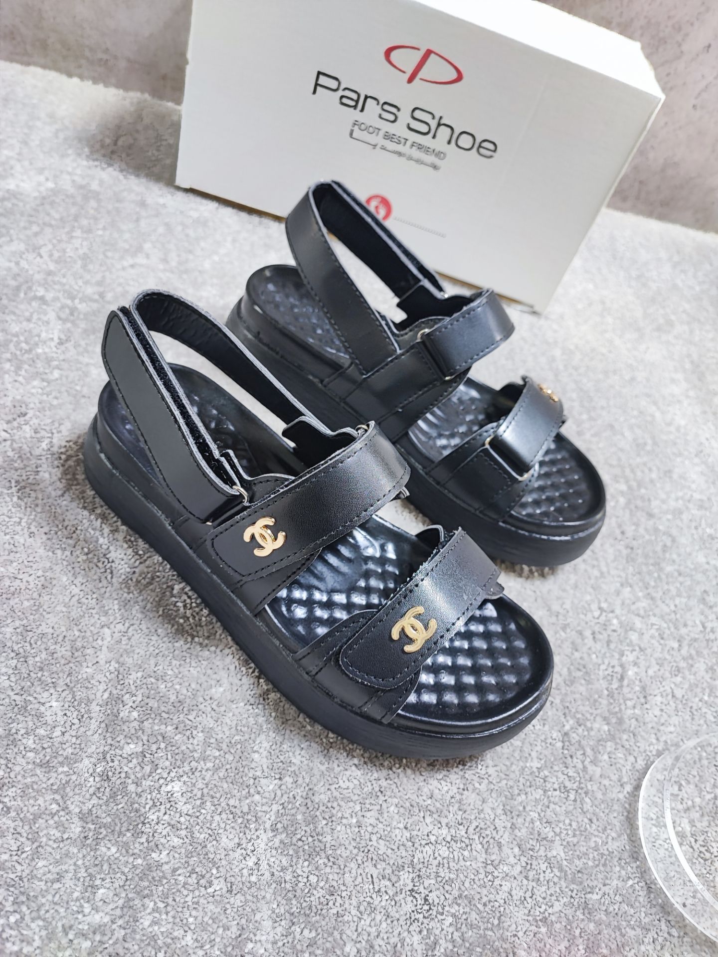 صندل طبی کفی نرم خارپاشنه زنانه(شرکت پارس) کد 3158 