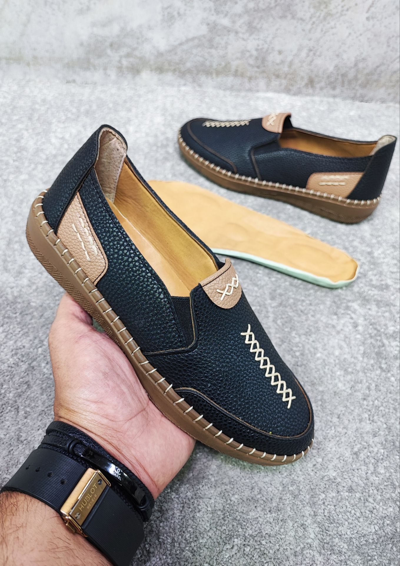 کفش طبی دست دوز سایز ۳۷ تا ۴۷ کد 3173 